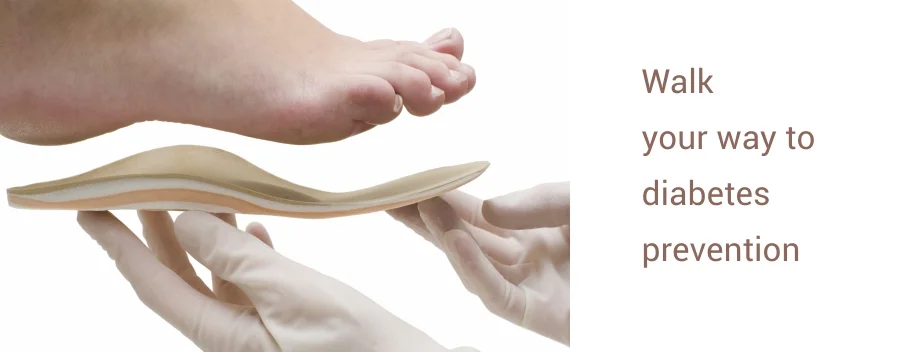 Walk your way to diabetes prevention