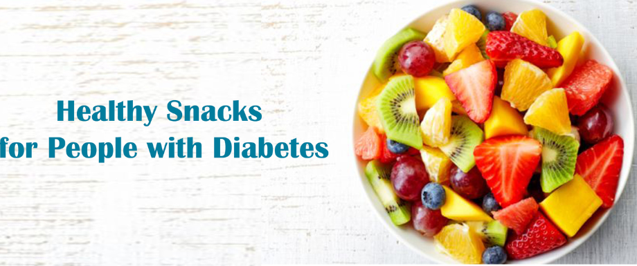 Healthy snacks for people with Diabetes