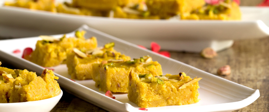 Diabetic sweets – Nutritional value in Besan Ki Barfi