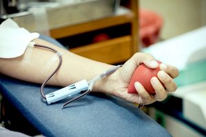 diabetics donate blood
