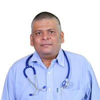 Dr. S. Srinivas-<ul>
 	<li>MRCP (Internal Medicine), MRCP (Endocrinology & Diabetes)</li>
 	<li>Specializes in type 1 & type 2 diabetes, endocrine disorders, thyroid disorders, and insulin therapy</li>
</ul>